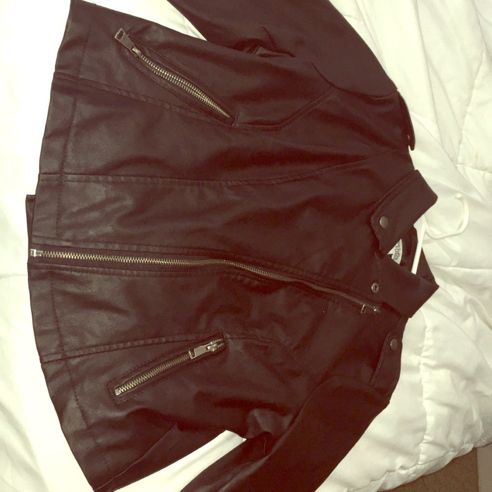 Leather jacket